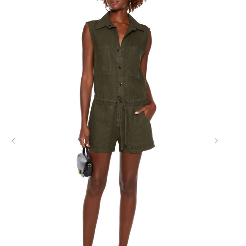 Enza Costa Hemp Romper - Small - NWOT